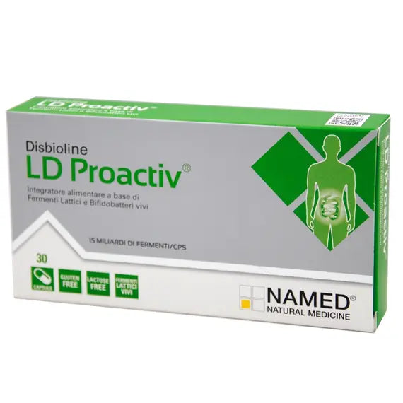 Disbioline Ld Proactiv Integratore Alimentare a Base di Fermenti Lattici e Bifidobatteri Vivi 30 Capsule | Acquista Online su Farmaclick