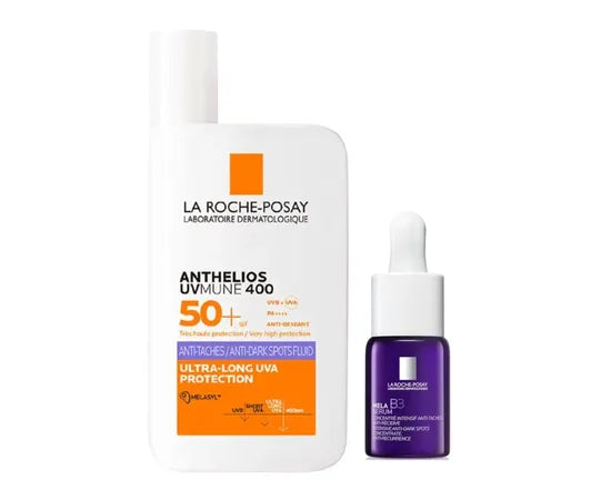 La Roche-Posay Anthelios UV Mune 400 50+Fluido anti macchie con Omaggio  Mela B3 10 ml