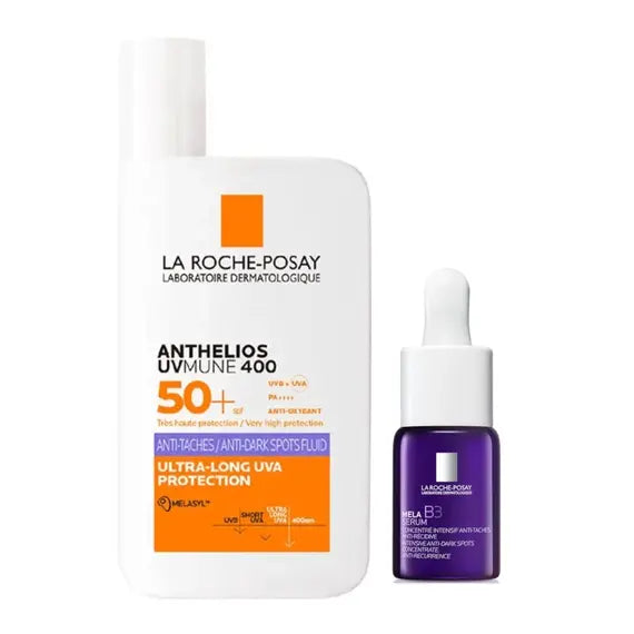La Roche-posay Anthelios Uv Mune 400 50+fluido Anti Macchie con Omaggio Mela B3 10 Ml | Acquista Online su Farmaclick
