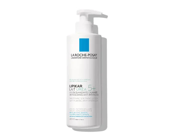 La Roche Posay Lipikar Lait Urea 5+ Beruhigende Glättende Anti-Rauheits-Anti-Juckreiz-Lotion 400 ml