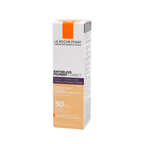 La Roche Posay Anthelios Pigment Correct Crema Quotidiana Colorata Spf 50+ 50 Ml | Acquista Online su Farmaclick