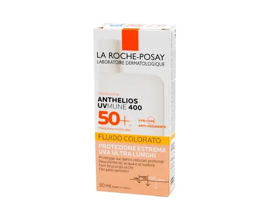 La Roche Posay Anthelios Uvmune 400 Getönte Gesichtsfluid Spf50+ Sehr Hoher Schutz 50 Ml