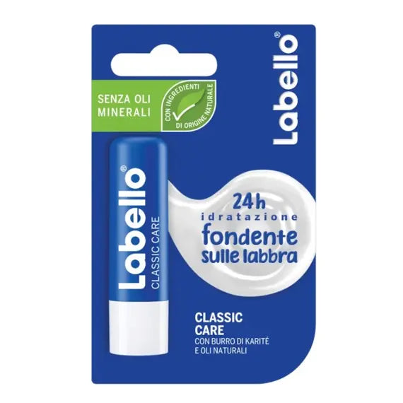 Labello Classic Care Stick 24h Idratazione Fondente Sulle Labbra 5,5 Ml | Acquista Online su Farmaclick