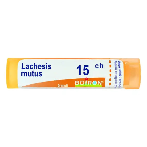 Lachesis Mutus 15 Ch Boiron Granuli | Acquista Online su Farmaclick