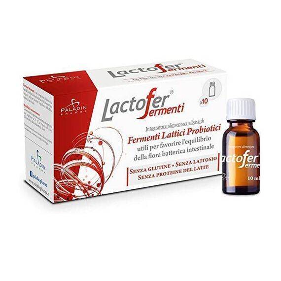 Lactofer Fermenti per Benessere della Flora Intestinale 10 Flaconcini | Acquista Online su Farmaclick