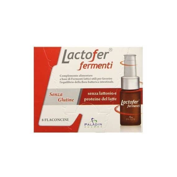 Lactofer Fermenti per il Benessere della Flora Intestinale 8 Flaconcini | Acquista Online su Farmaclick