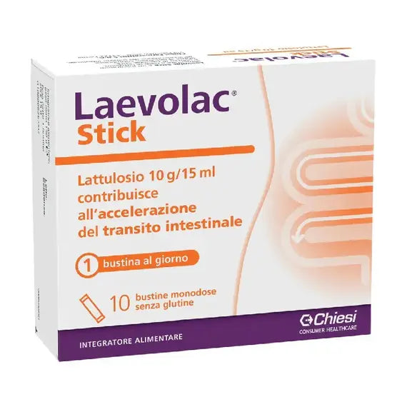 Laevolac Stick Integratore Alimentare Lattulosio 10 Bustine Monodose | Acquista Online su Farmaclick
