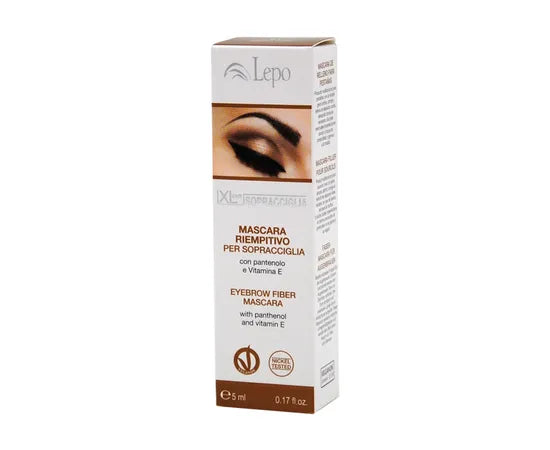 Lepo Xlent Augenbrauen-Mascara und Füller 3 in 1, Mittelhell, 01, 4 ml