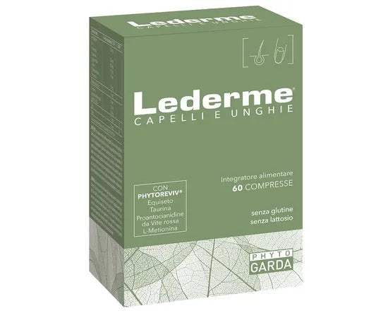 Lederme Integratore Alimentare Capelli e Unghie 60 compresse