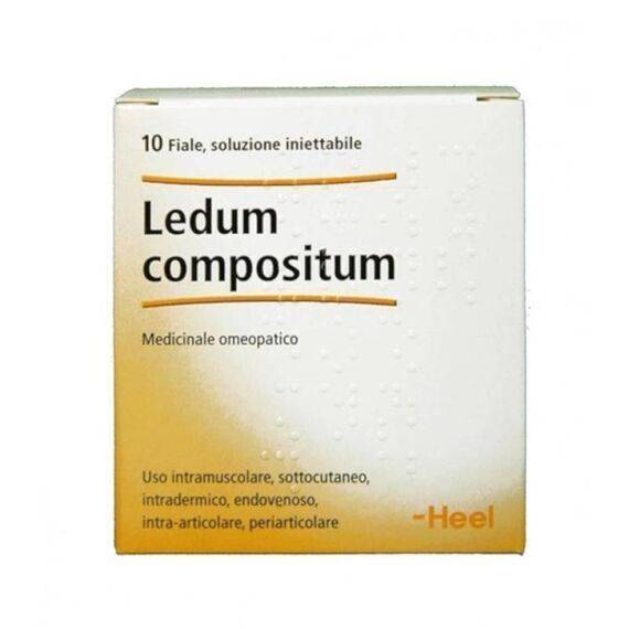 Heel Ledum Compositum 10 Fiale 2,2 Ml Omeopatico per Ossa e Cartilagini | Acquista Online su Farmaclick