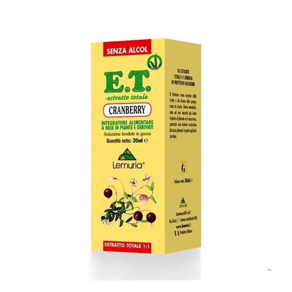 Lemuria Cranberry Estratto Totale 30 Ml | Acquista Online su Farmaclick