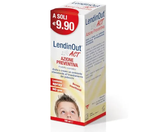 Lendinout Act Azione Preventiva Spray 100 Ml