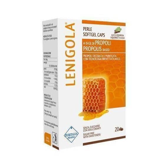 Lenigola 20 Perle Balsamiche Al Gusto Liquirizia per il Benessere della Gola | Acquista Online su Farmaclick