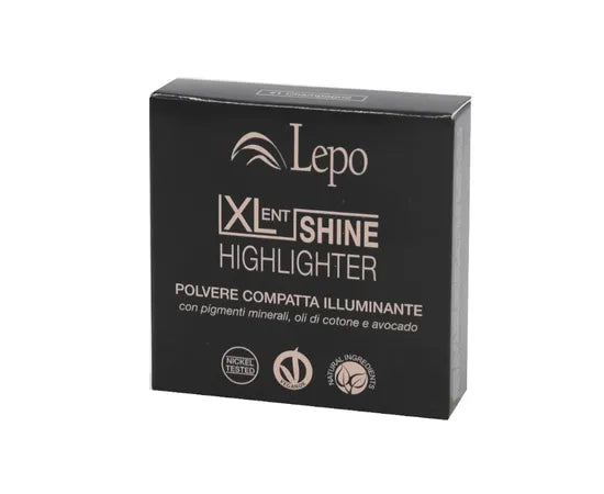 Lepo Xlent Shine Highlighter Kompaktpuder Illuminante #1 Champagner 9 G