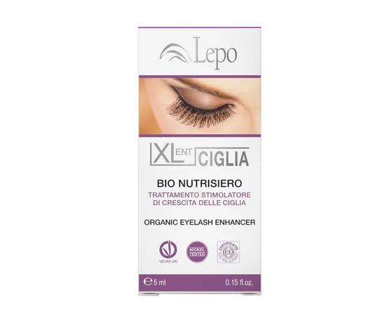 Lepo Xlent Ciglia Bio Nutrisiero Trattamento Stimolatore Di Crescita Delle Ciglia 5 Ml