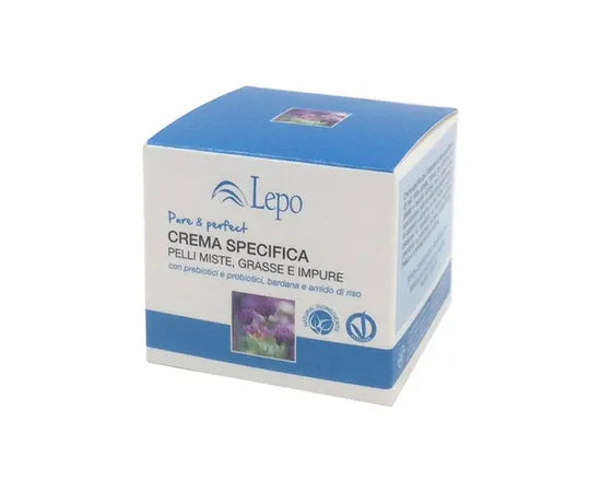 Lepo Spezifische Creme für Mischhaut, fettige und unreine Haut 50 ml
