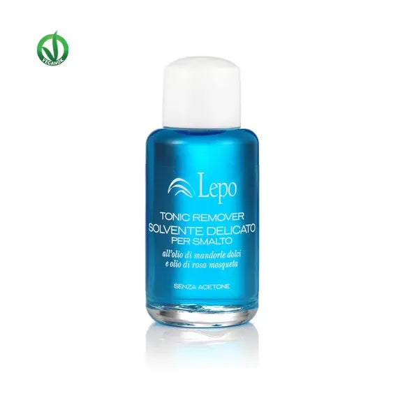Lepo Tonic Remover Solvente Delicato per Smalto All' Olio di Mandorle Dolci e Olio di Rosa Mosqueta 50 Ml | Acquista Online su Farmaclick