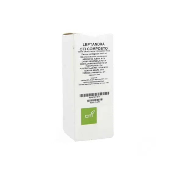 Leptandra Oti Comp Gocce 50 Ml Soluzione Idroalcolica | Acquista Online su Farmaclick