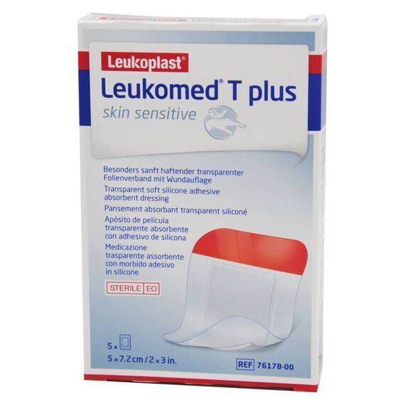 Leukomed T Plus Cerotti Skins Sensitive 5 Pz da 5x7 Cm | Acquista Online su Farmaclick