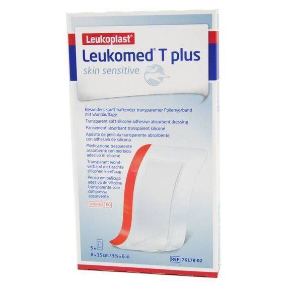 Leukomed T Plus Cerotti Skin Sensitive 5 Pz 8x15 Cm | Acquista Online su Farmaclick