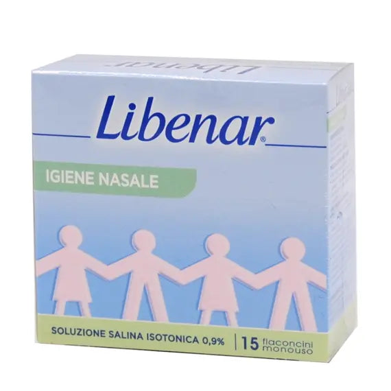 Libenar Soluzione Fisiologica Sterile 0.9% 15 Flaconcini | Acquista Online su Farmaclick