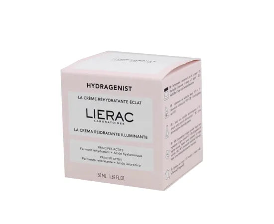 Lierac Hydragenist Crema Viso Reidratante Illuminante 50 Ml