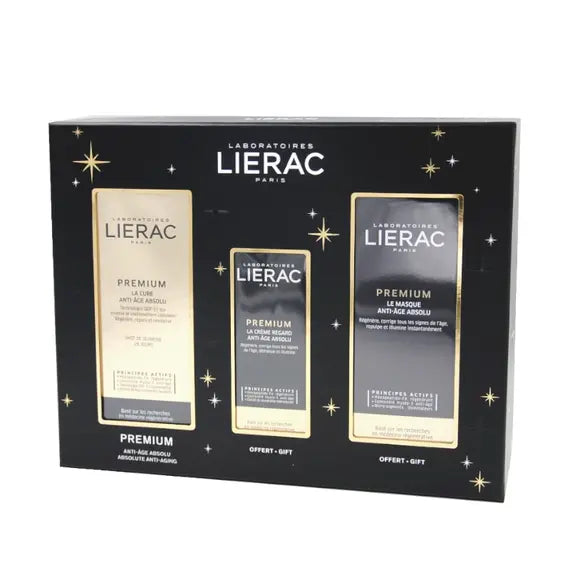 Lierac Cofanetto Premium la Cure Anti-age Globale + Crema Occhi + Maschera Trattamento | Acquista Online su Farmaclick