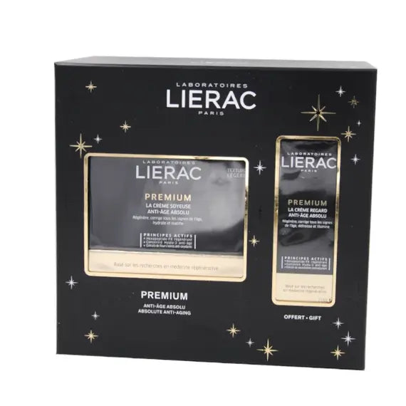 Lierac Cofanetto Premium la Creme Soyeuse Crema Setosa + la Creme Regard Contorno Occhi | Acquista Online su Farmaclick