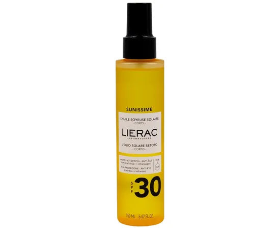 Lierac Sunissime Olio Solare Setoso Corpo Spf 30 150 Ml