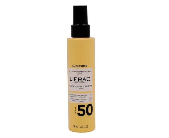 Lierac Sunissime Latte Solare Corpo Fondente Anti Età Globale Spf 50 150 Ml