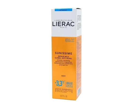 Lierac Sunissime Latte Doposole Riparatore Anti Età Globale 150 Ml Effetto Cryo