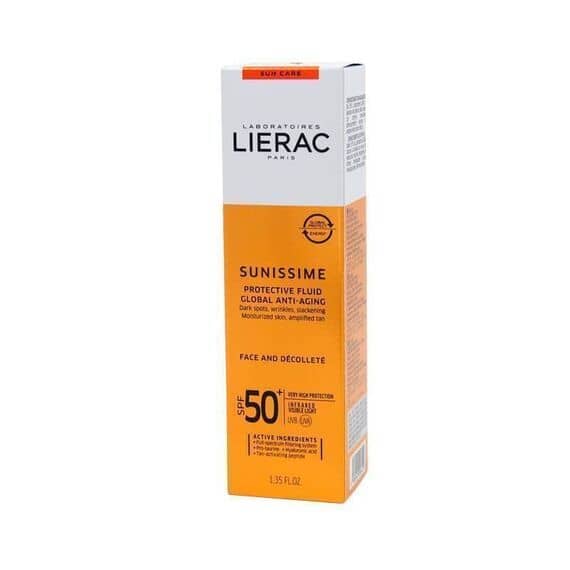 Lierac Sunissime Fluido Protettivo Energizzante Anti Etã Globale Spf 50+ Viso e Decolletã¨ 40ml | Acquista Online su Farmaclick