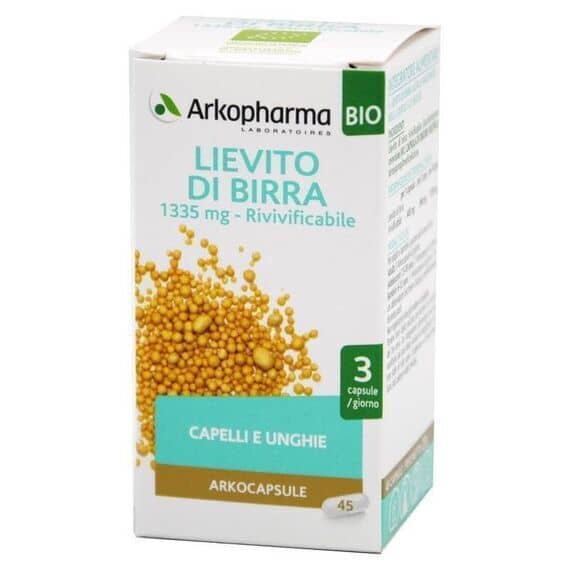 Arkopharma Lievito di Birra Capelli e Unghie 45 Arkocapsule | Acquista Online su Farmaclick