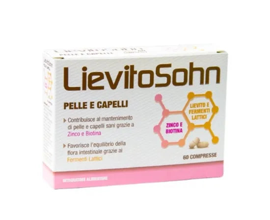 Lievitosohn Nahrungsergänzungsmittel für Haut und Haare 60 Tabletten