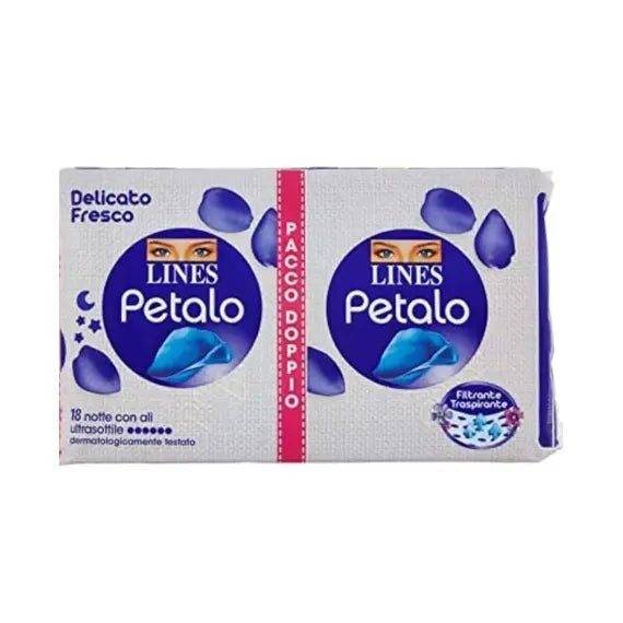 Lines Petalo Blu Notte 18 Pezzi | Acquista Online su Farmaclick