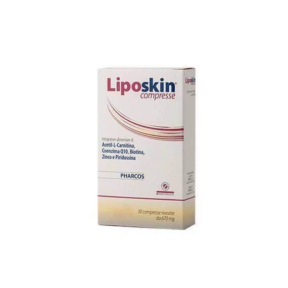 Liposkin Pharcos 30 Compresse Integratore Alimentare per Pelle e Capelli | Acquista Online su Farmaclick