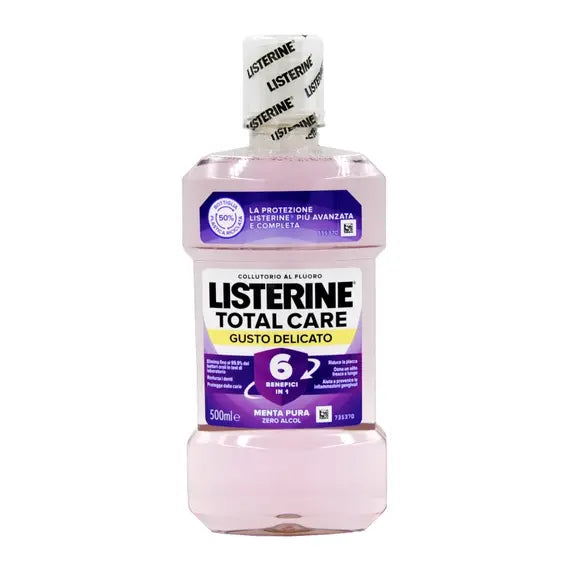 Listerine Total Care Collutorio Gusto Delicato 500 Ml | Acquista Online su Farmaclick