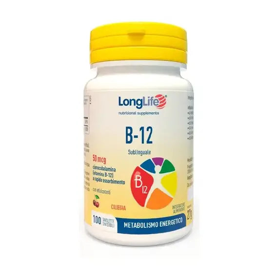Longlife B12 50 Mcg 100 Tavolette | Acquista Online su Farmaclick