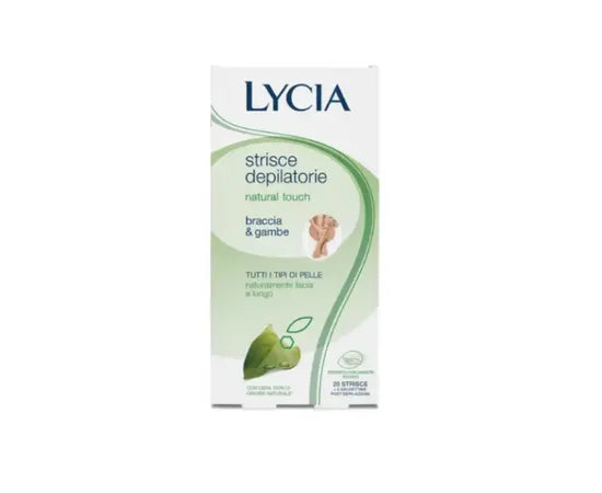 Lycia 20 Strisce Braccia E Gambe Natural Touch 12 Pezzi