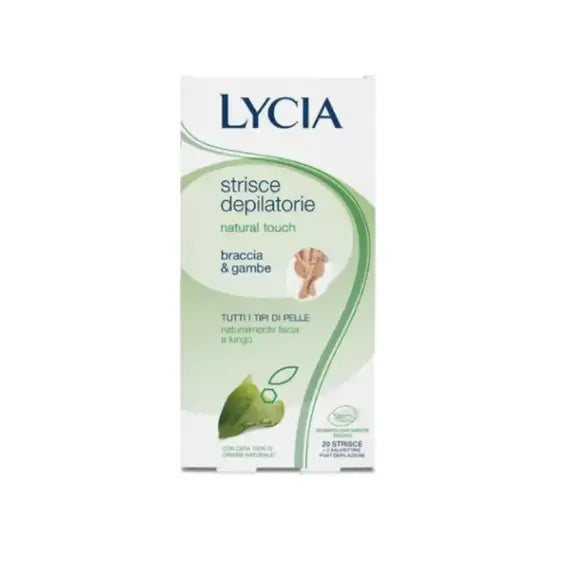 Lycia 20 Strisce Braccia e Gambe Natural Touch 12 Pezzi | Acquista Online su Farmaclick