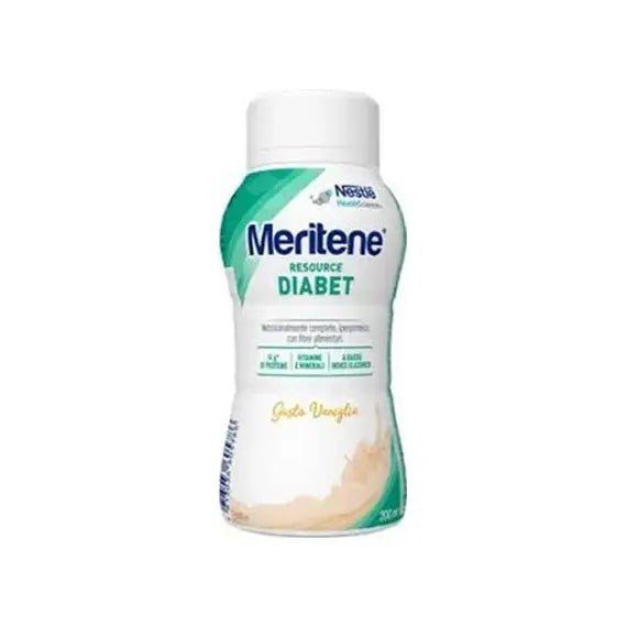 Meritene Resource Diabet Supplemento Nutrizionale Iperproteico con Fibre Alimentari Gusto Vaniglia 200 Ml | Acquista Online su Farmaclick