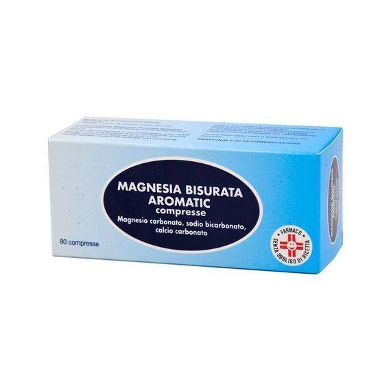 Magnesia Bisurata Aromatic 80 Compresse | Acquista Online su Farmaclick