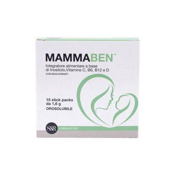 Mammaben Integratore per il Sistema Nervoso15 Stick Packs | Acquista Online su Farmaclick