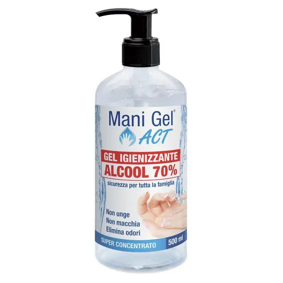 Mani Gel Act Igienizzante Alcoolico Al 70% 500 Ml | Acquista Online su Farmaclick