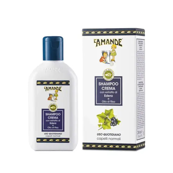 L'amande Shampoo Crema Edera Normale 200 Ml | Acquista Online su Farmaclick