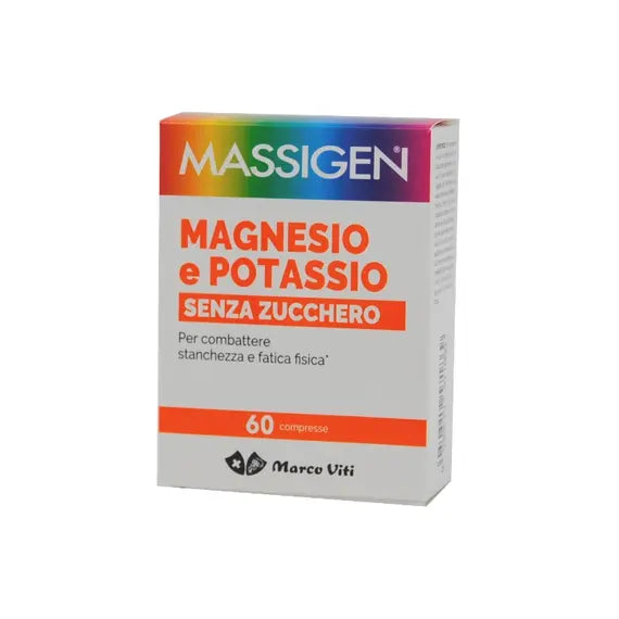Massigen Magnesio e Potassio Senza Zucchero 60 Compresse | Acquista Online su Farmaclick