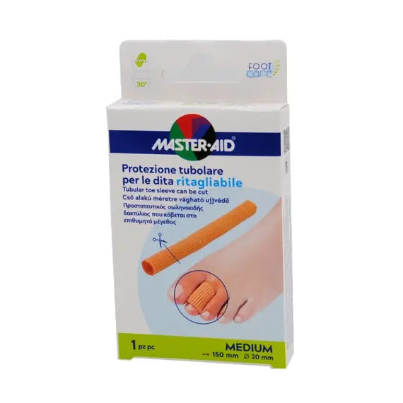 Master Aid Protezione Tubolare per le Dita Ritagliabile Medium 150 Mm X 20 Mm | Acquista Online su Farmaclick