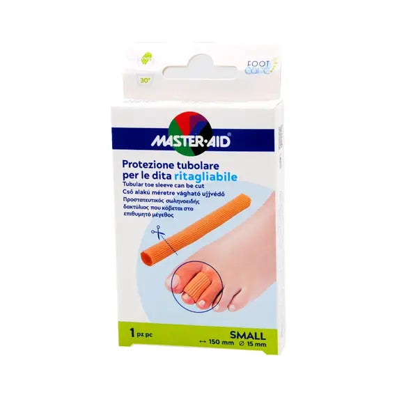 Master Aid Protezione Tubolare per le Dita Ritagliabile Small 150 Mm X 15 Mm | Acquista Online su Farmaclick