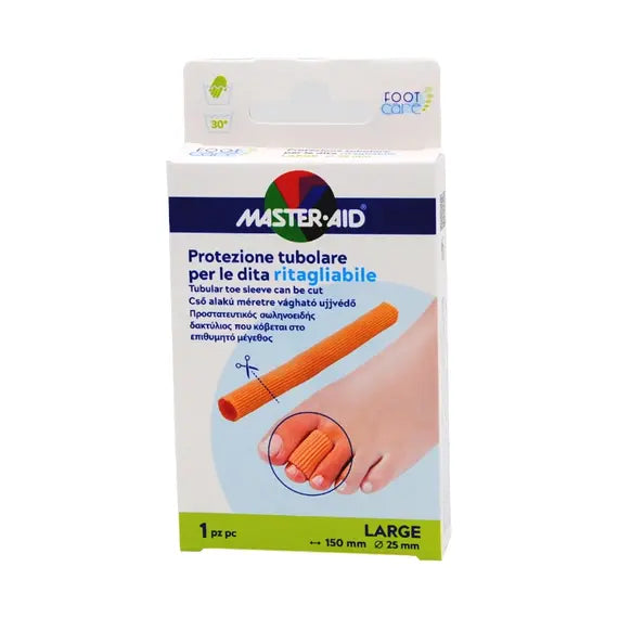 Master Aid Protezione Tubolare per le Dita Ritagliabile Large 150 Mm X 25 Mm | Acquista Online su Farmaclick