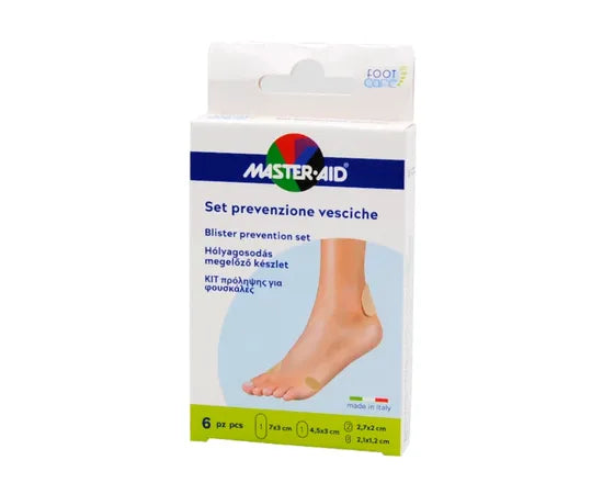 Master Aid Set Prevenzione Vesciche 6 Pz